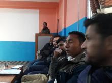 गाउँपालिका अन्तर्गतका आधारभूत स्वास्थ्य सेवा केन्द्र र स्वास्थ्य चौकिका कार्यरत कर्मचारीहरुलाई SPT ट्रेडिङ संचालन गर्दाको तस्विरहरु